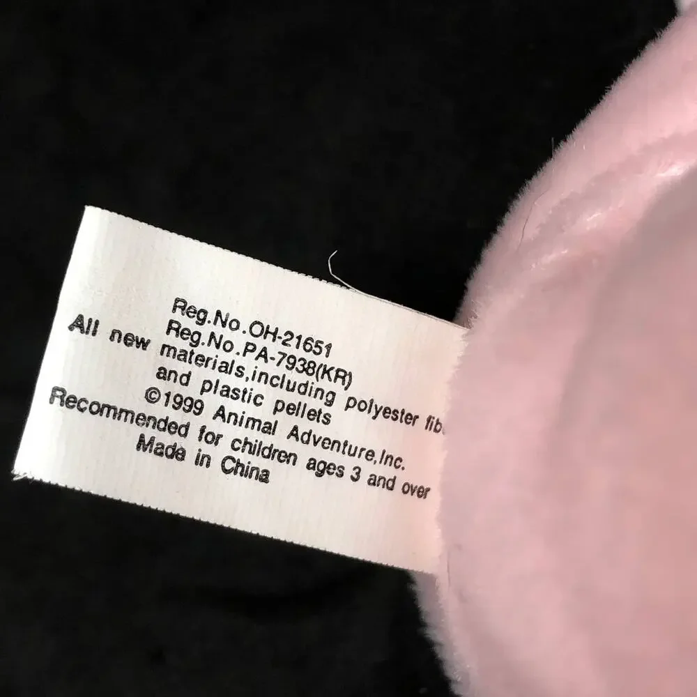 Animal‎ Adventure Pink Kitty Beanie Plush 8